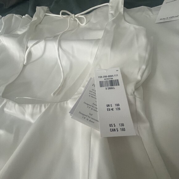 Abercrombie & Fitch White Maxi Dress - Picture 7 of 8